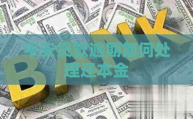 平安贷款逾期如何处理还本金
