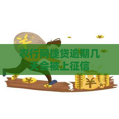 农行网捷贷逾期几天会被上