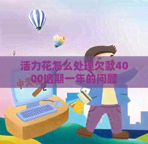 活力花怎么处理欠款4000逾期一年的问题