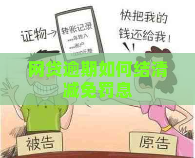 网贷逾期如何结清减免罚息
