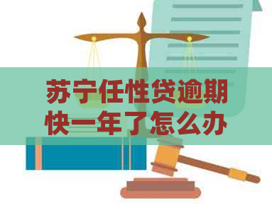 苏宁任性贷逾期快一年了怎么办