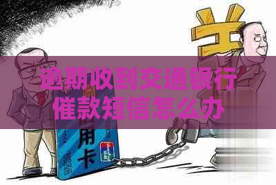 逾期收到交通银行催款短信怎么办