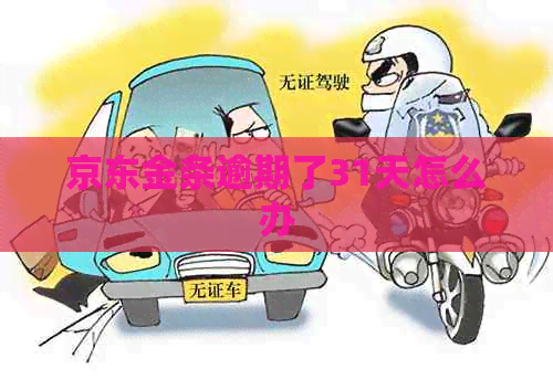 京东金条逾期了31天怎么办