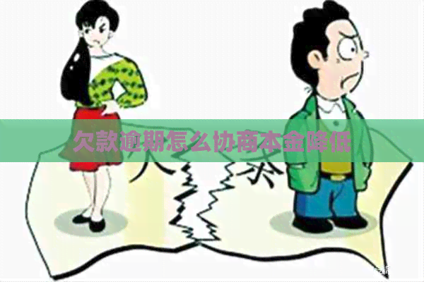 欠款逾期怎么协商本金降低