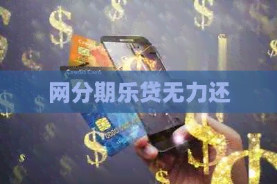网贷无力还