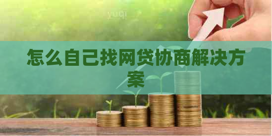 怎么自己找网贷协商解决方案