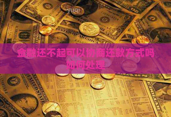 金融还不起可以协商还款方式吗如何处理