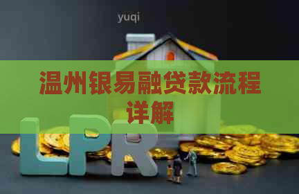 温州银易融贷款流程详解