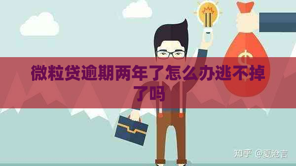 微粒贷逾期两年了怎么办逃不掉了吗