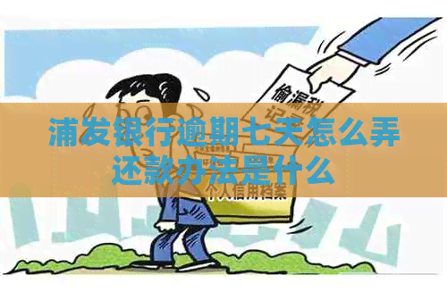 浦发银行逾期七天怎么弄还款办法是什么