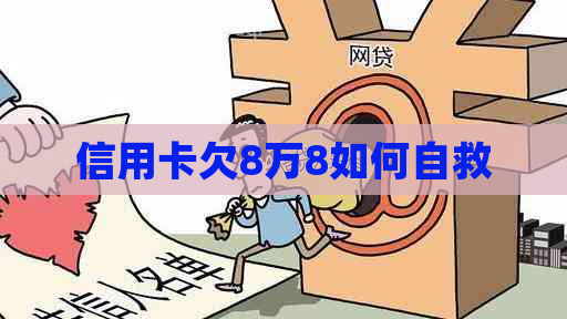 信用卡欠8万8如何自救