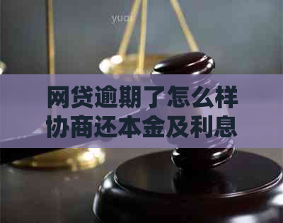 网贷逾期了怎么样协商还本金及利息