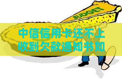 中信信用卡还不上收到欠款通知书如何处理