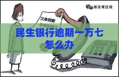 民生银行逾期一万七怎么办