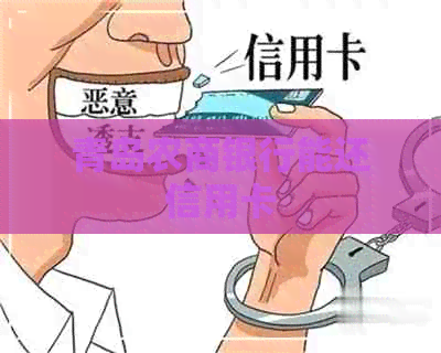 青岛农商银行能还信用卡