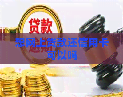 想网上贷款还信用卡可以吗