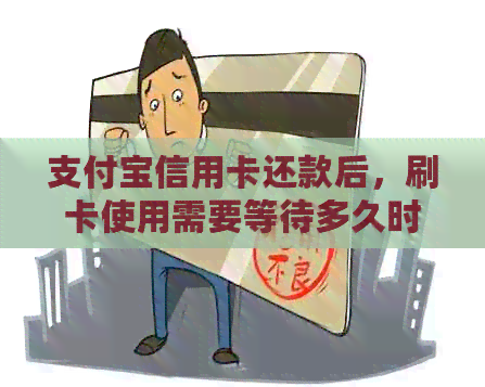 支付宝信用卡还款后，刷卡使用需要等待多久时间？了解详细情况及注意事项