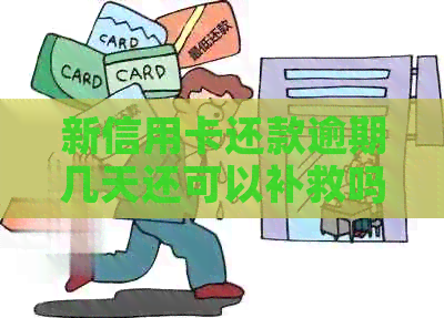 新信用卡还款逾期几天还可以补救吗？忘记还款的解决办法是什么？