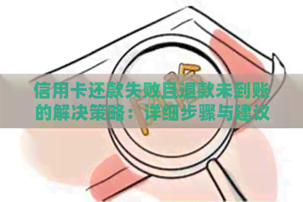 信用卡还款失败且退款未到账的解决策略：详细步骤与建议