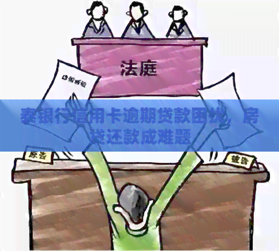 泰银行信用卡逾期贷款困扰，房贷还款成难题