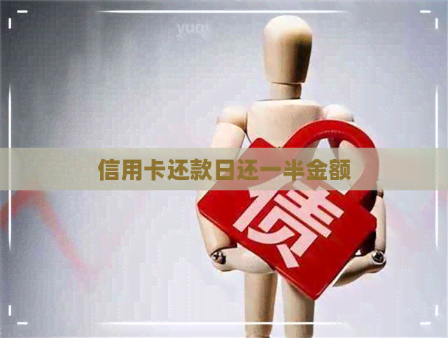信用卡还款日还一半金额