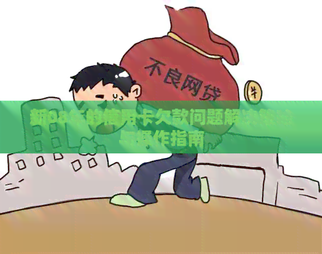 新08年的信用卡欠款问题解决策略与操作指南