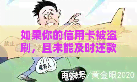 如果你的信用卡被盗刷，且未能及时还款，你应该如何应对？