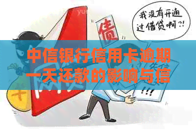 中信银行信用卡逾期一天还款的影响与信用后果