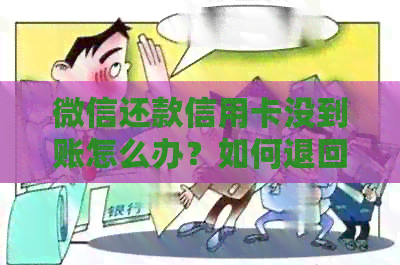 微信还款信用卡没到账怎么办？如何退回来？安全吗？