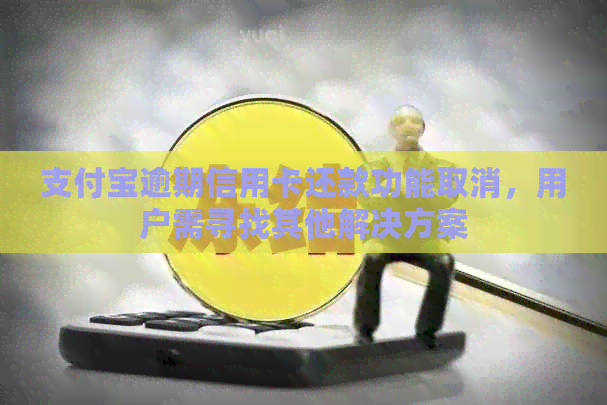支付宝逾期信用卡还款功能取消，用户需寻找其他解决方案