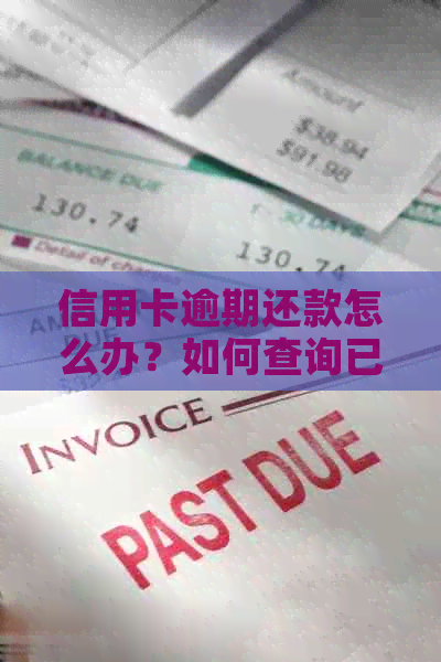 信用卡逾期还款怎么办？如何查询已还款项和未还款项？