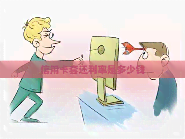 信用卡套还利率是多少钱