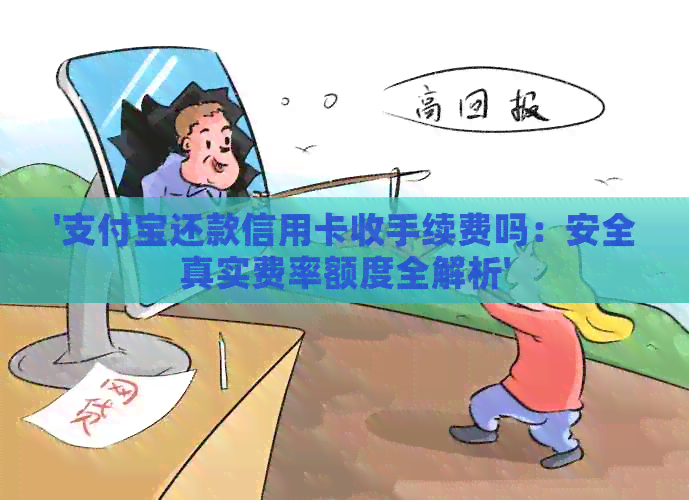 '支付宝还款信用卡收手续费吗：安全真实费率额度全解析'