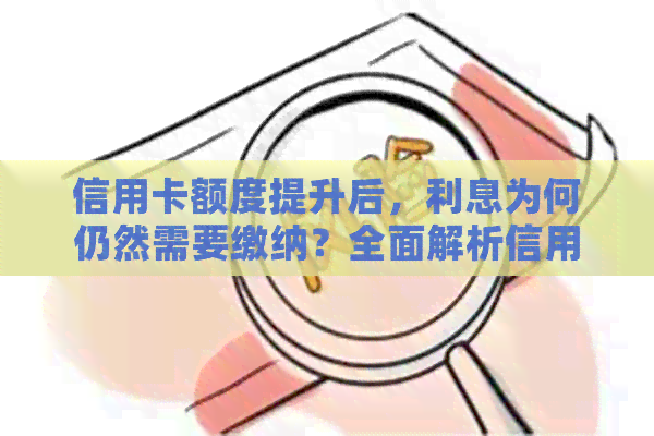 信用卡额度提升后，利息为何仍然需要缴纳？全面解析信用卡使用中的费用问题