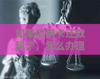 如果信用卡还款超了，怎么办理分期还款？