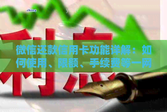 微信还款信用卡功能详解：如何使用、限额、手续费等一网打尽