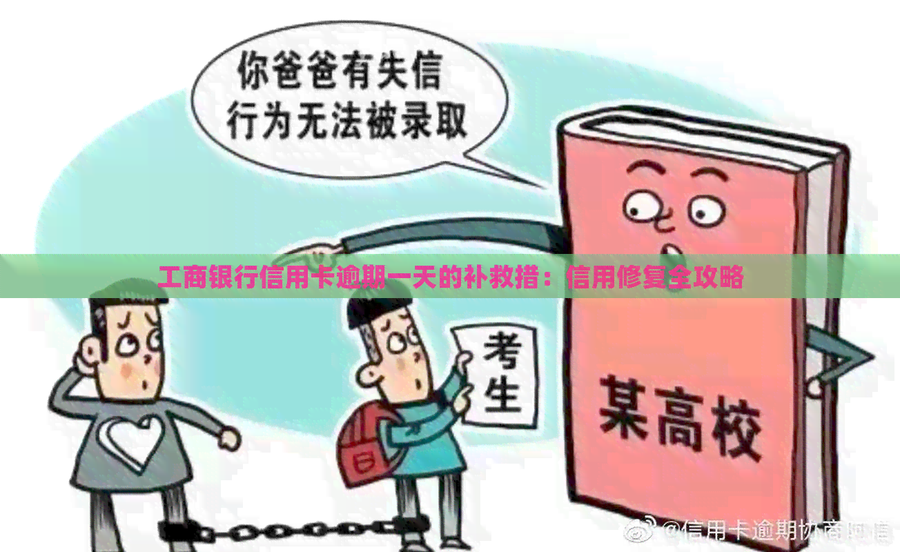 工商银行信用卡逾期一天的补救措：信用修复全攻略