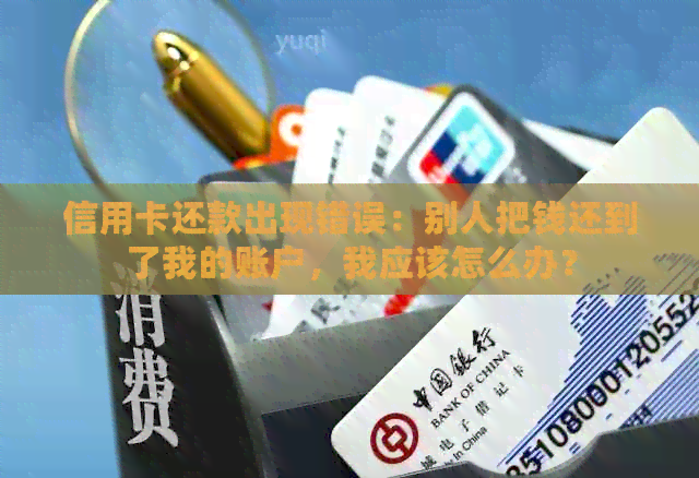 信用卡还款出现错误：别人把钱还到了我的账户，我应该怎么办？