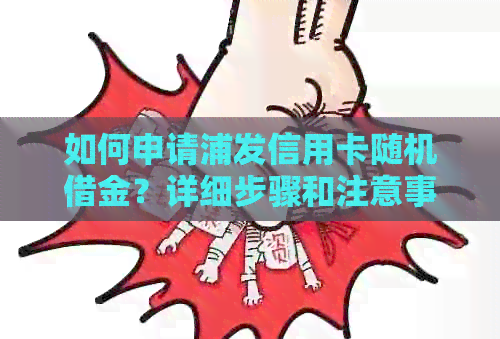 如何申请浦发信用卡随机借金？详细步骤和注意事项解答