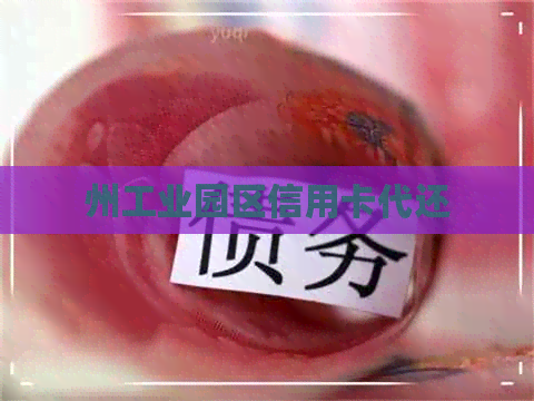 州工业园区信用卡代还