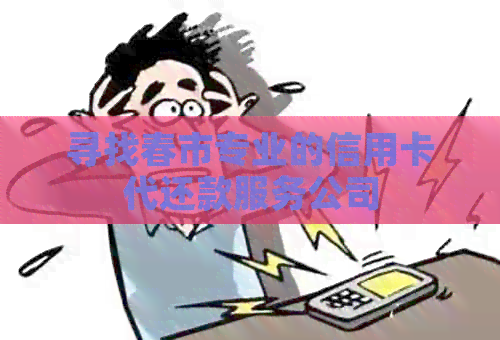 寻找春市专业的信用卡代还款服务公司