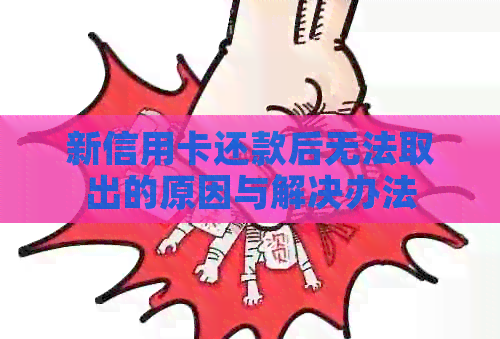 新信用卡还款后无法取出的原因与解决办法