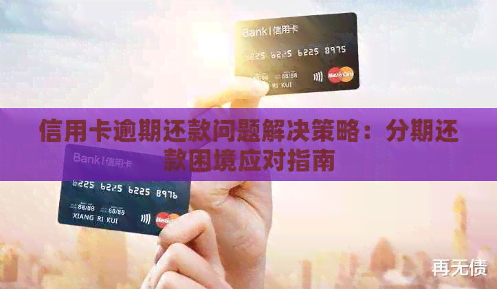 信用卡逾期还款问题解决策略：分期还款困境应对指南