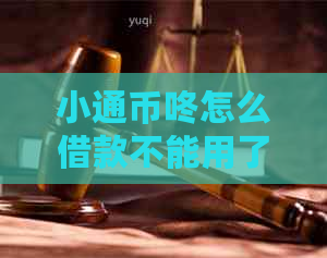 小通币咚怎么借款不能用了-小通币咚放款能取现不
