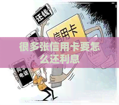 很多张信用卡要怎么还利息