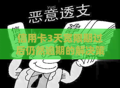 信用卡3天宽限期过后仍然逾期的解决策略和建议