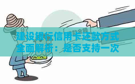 建设银行信用卡还款方式全面解析：是否支持一次性还清或分批还款？