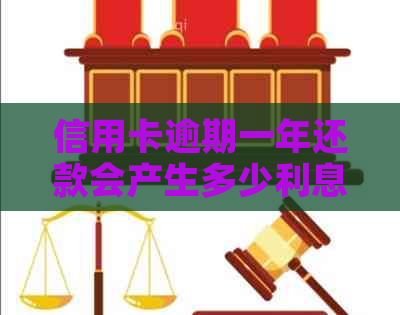 信用卡逾期一年还款会产生多少利息？如何计算利息？