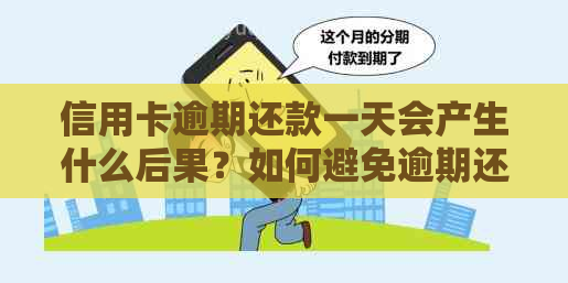 信用卡逾期还款一天会产生什么后果？如何避免逾期还款？