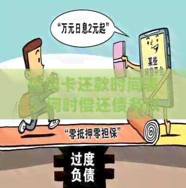 信用卡还款时间表：何时偿还债务以避免额外费用